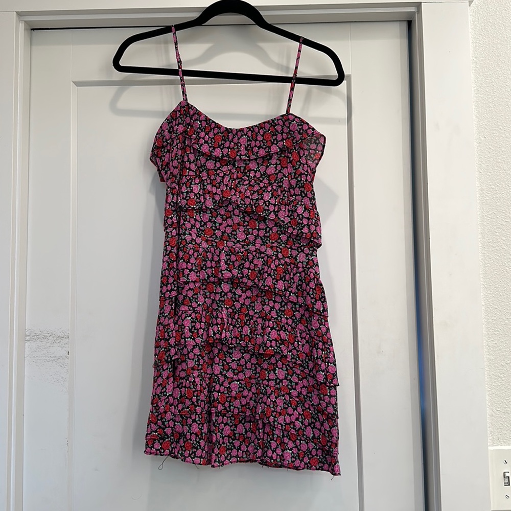 XS Ruffled Mini Dress